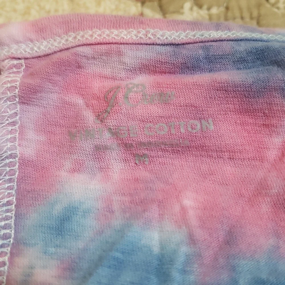 J. Crew Tie Dye Tank MED
